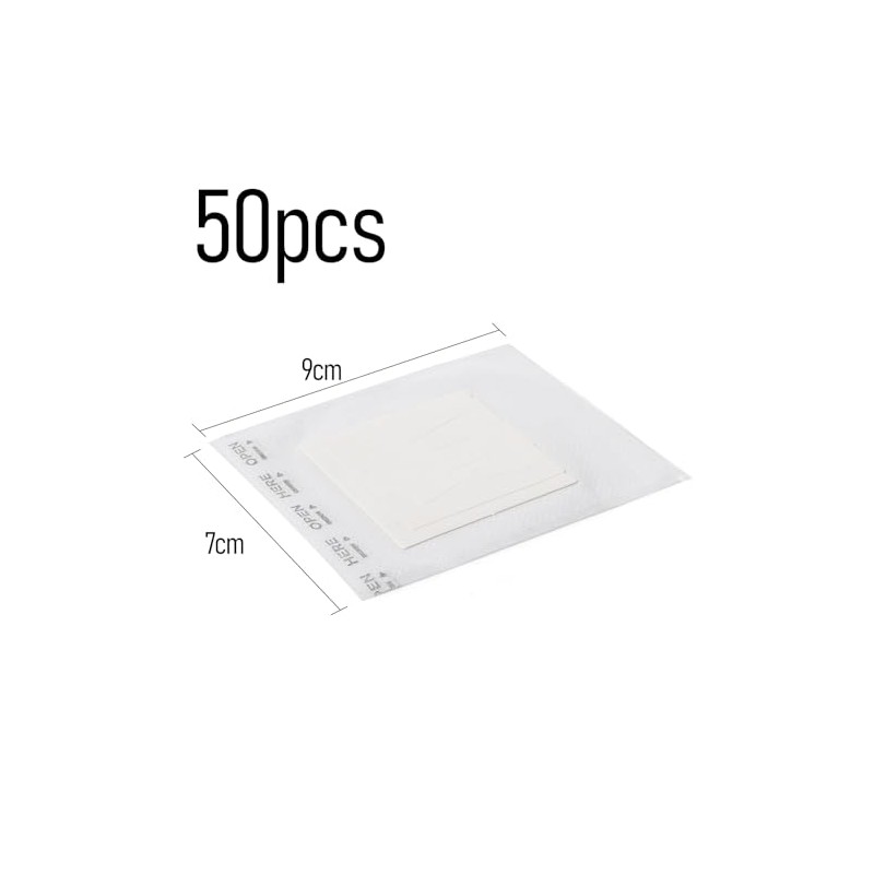 Filtro para Cafetera, Filtro de Cafés Desechable 50PCS (Blanco 50PCS)