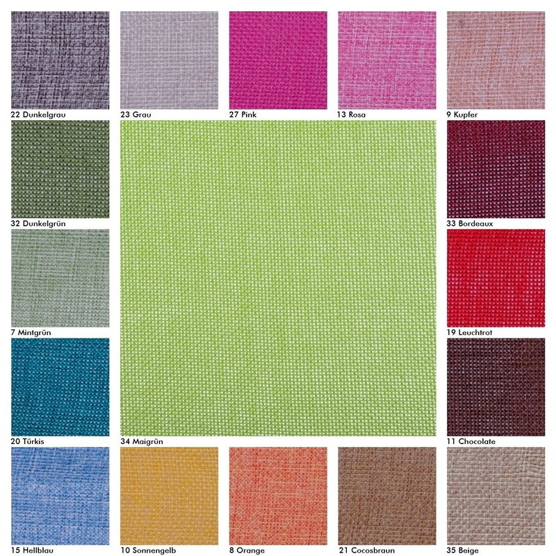 Deko As Shabby Chic table runner in linen look, polyester,