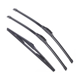 Windshield Wiper Blade Replacement for 2010 2011 2012 2013 2014 2015 Lexus RX350 2010-2015 RX450h 26"+22" Front Windscreen Wiper for U/J hook and 16" Rear wiper blade