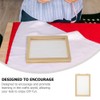 Tofficu 2PCS Wooden Paper Making Frame Kit, DIY Mold and