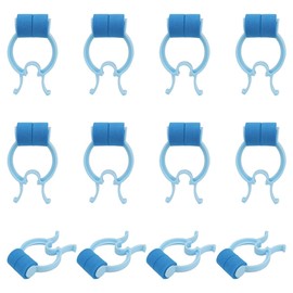 UPIQNG Nasal Clip Stop Nose Bleeds Epistaxis Clip Foam Nose Clip Nasal Guard Nose Plug,12Pcs Blue