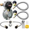 GHAKUTB RV Propane 2-Stage Auto Changeover Rv Propane Regulator with