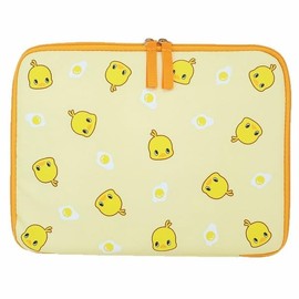 Chicken Ramen Tablet Pouch, Egg Pattern, Chick-chan