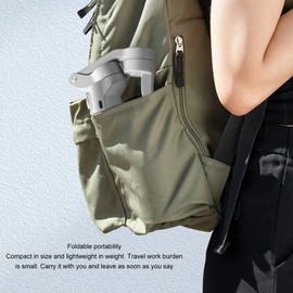 Smartphone Gimbal Stabilizer, F5 3-Axis Phone Stabilizer Foldable Handheld Gimbal with Tripod, Vlogging Stabilizer for Video Recording with Face Tracking, Youtuber Tools