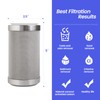 Amwater Stainless Steel Cleanable Wire Mesh Filter Cartridge 5”Length,2.5"OD(50 Micron)