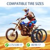 2 Pack 2.75/3.00-17 Heavy Inner Tube, 80/90-17 Replacement Tire