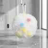 1 Pack Pink Soft Exfoliating Bath Loofah Sponge, Mesh Shower