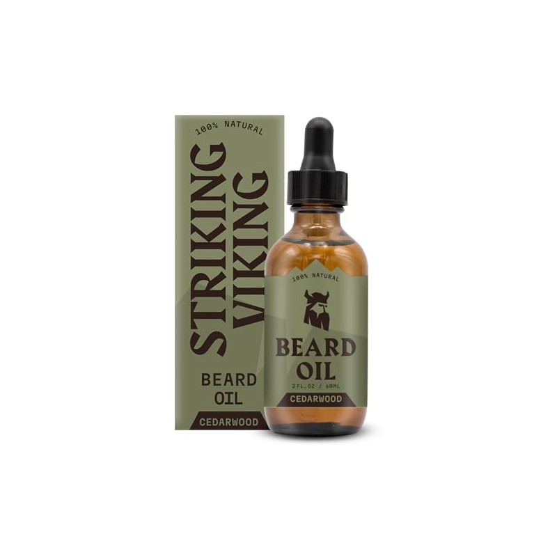 Striking Viking Aceite Para Barba - Aroma A Madera De