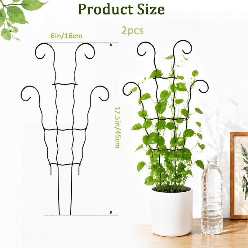 LXCSYXJ Small Trellis for Potted Plants,Trellis for Climbing Plants Outdoor