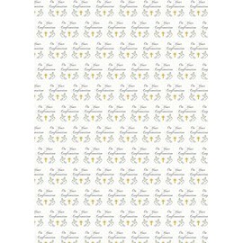 Party Angels 2 Sheets On Your Confirmation Girl Boy Unisex Wrapping Paper Gift wrap Male Female (PA)