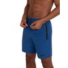 TCA Elite Tech Running Shorts Men's with Zip Pockets, blue,