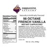 Cappuccino Supreme 2 lb bag 98 Octane Instant Cappuccino Mix