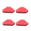 jojofuny 4pcs Mini Magnetic Welding Holder Strong Disc for 45/90/135