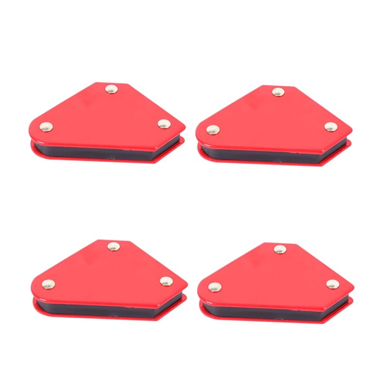 jojofuny 4pcs Mini Magnetic Welding Holder Strong Disc for 45/90/135