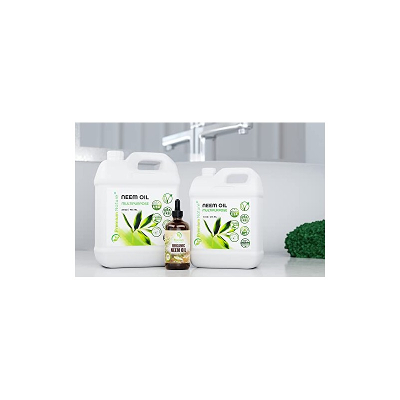 Premium Nature Nature Aceite de Neem para Plantas de Interior