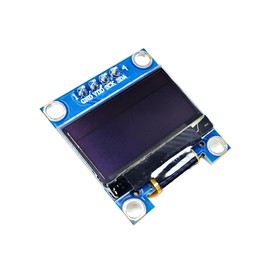 DIYables 0.96 Inch OLED I2C IIC Display Module 128x64 for Arduino, ESP32, ESP8266, Raspberry Pi, 2 Pieces (Blue Color, SSD1306 Driver)