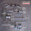 DURA-LIFT Garage Door Hardware Installation Kit for 16' by 7'