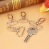 20Pcs Lobster Clasps Swivel Snap Hooks Zinc Alloy Keychain Hooks