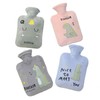 DINOSAUR water bag pack, thermal compress pack, microfiber cover, 2 sizes Choose 1 2000ml Pink