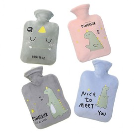DINOSAUR water bag pack, thermal compress pack, microfiber cover, 2 sizes Choose 1 2000ml Pink