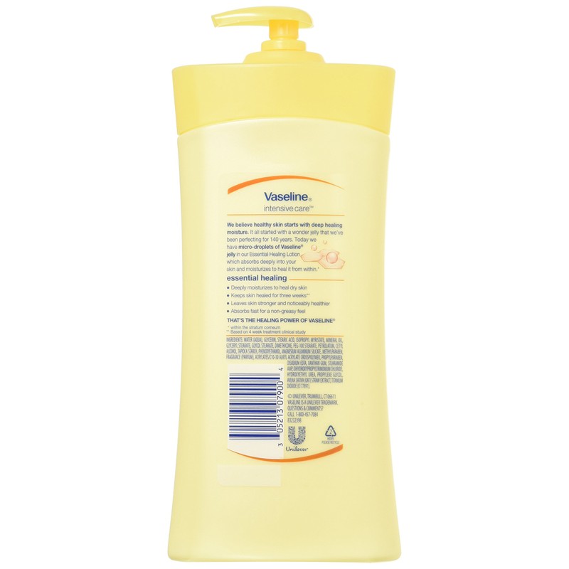 Vaseline Intensive Care Essential Healing Lotion 20.3 Fl Oz (600