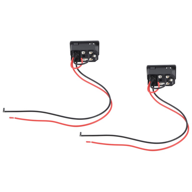 2PCS Pottery Machine Power Switch Push Button Safe Heat Resistant