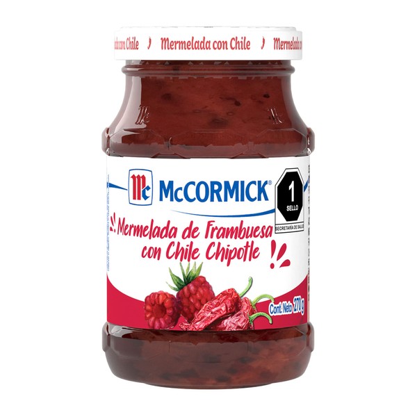 McCormick Mermelada de Frambuesa con Chile Chipotle 270 g