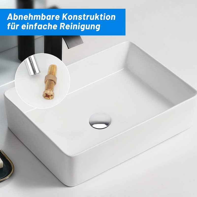 Bathtub Plug with Adjustable Screws Plug for Sinks Bathtub Plug