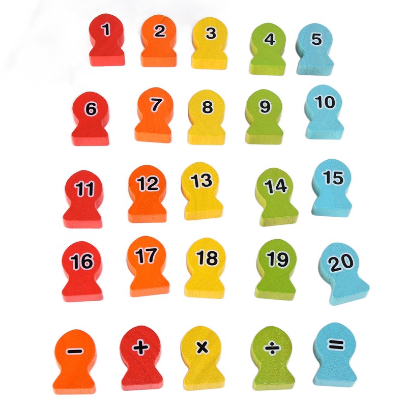 Wooden Magnetic Fishing Game Safe Letters Cognition Preschool Gift for