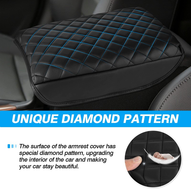 FIILINES Center Console Cover for Honda CR-V 2017-2022, Armrest Cover