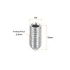 sourcing map Ball Point Set Screws, M5 x 10mm 304