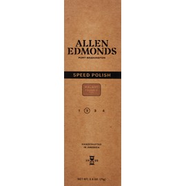 Allen Edmonds Men's SPEED POLISH Shoe Accessory, Walnut, One Size 0X US