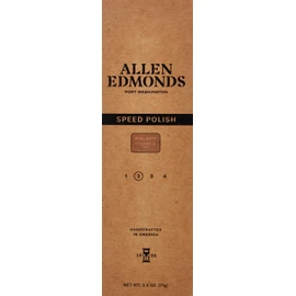 Allen Edmonds Men's SPEED POLISH Shoe Accessory, Walnut, One Size 0X US