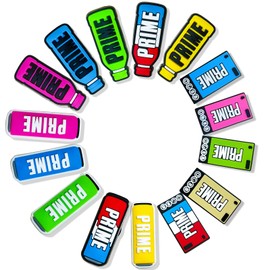 XSRIYON 15 pcs Sports Drink Shoe Decoration Charms，for Any Shoes with Holes，Best Gift for Boys Women