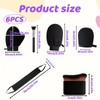 6 Pcs Tanning Mitt, Fake Tan Mitt Set, Includes Contour
