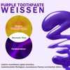 Lila Zahnpasta für Zahnaufhellung, 30ML Farbkorrektor Lila Zahnpasta, Tiefenreinigung, Zahnfleckenentfernung,