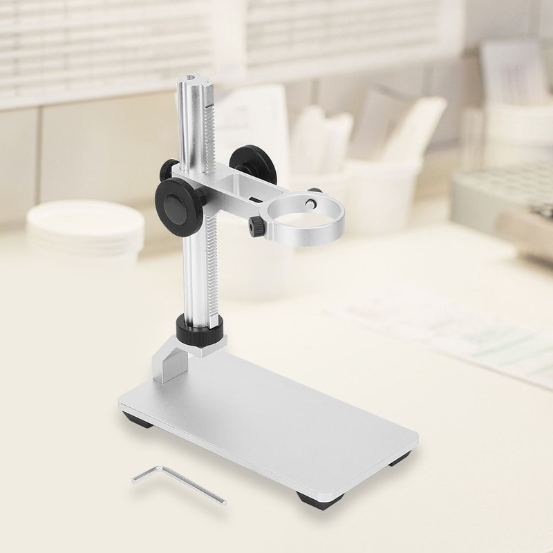 Aluminum Alloy USB Microscope Bracket Digital Microscope Lift Stand Support
