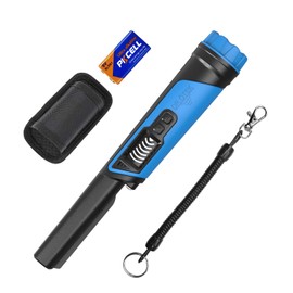 DR.ÖTEK Pinpointer Metal Detector Small, IP68 Fully Waterproof Handheld Pin Pointer with Holster, LCD Screen, Innovative Interference Cancellation Function