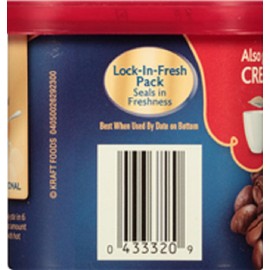 Maxwell House International Cafe Francais Café, 7.6 oz Tub (Pack of 8)