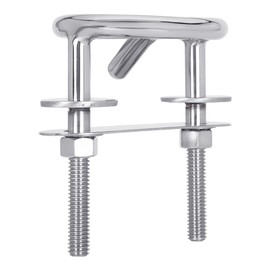 White Water 7772S Marine 304 Stainless Steel Transom Ski Tow 3-1/2" Diameter, 3-1/2" Thread