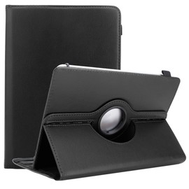 Cadorabo Case Compatible with 8 Inch Tablets 360 Design Premium Faux Leather Flip Foldable Shockproof Magnetic Cover Case for 8 Inch Tablets Case in Black