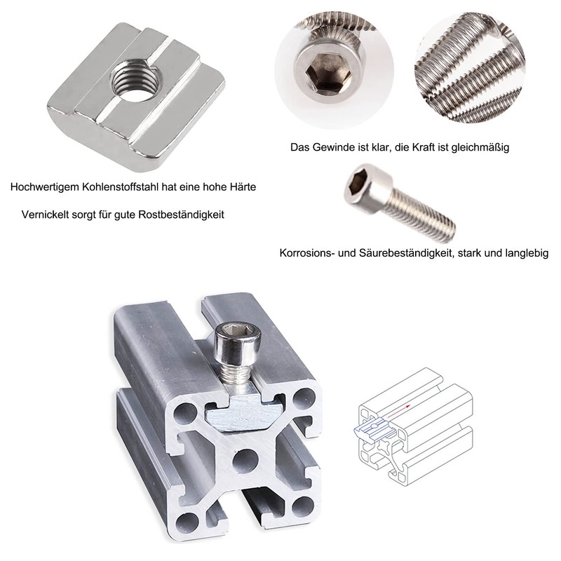 Aluminium Profile Connector 20 x 20 135 Degree Angle Connector
