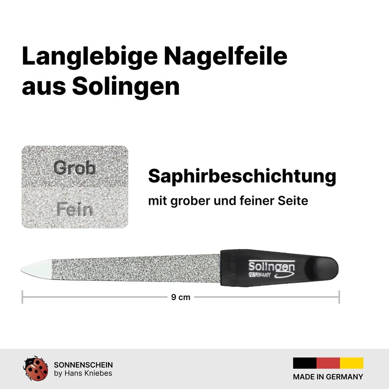 Sonnenschein by Hans Kniebes - Manicure Set 3 Pieces -