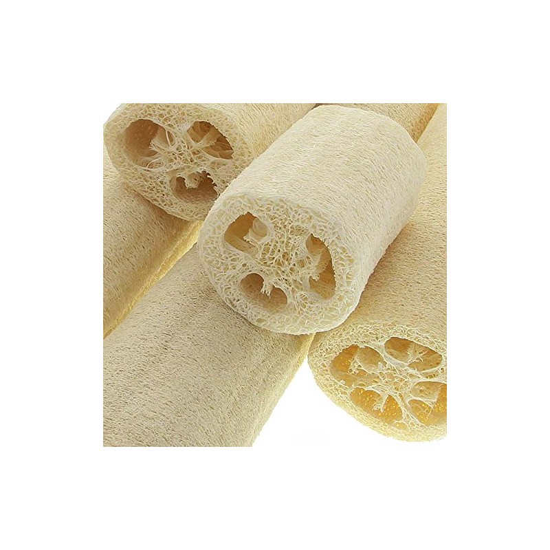 Natural Loofah Cucumber Sponge, Kosmetex – Luffa Loofah Sponge, Natural 19 cm