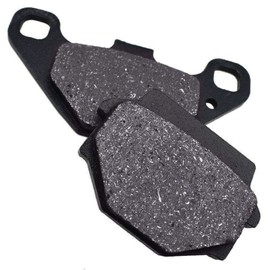 GLENPARTS Brake Pads Compatible with SUZUKI GN 125 HS LC6PCJB1 2000-2010 GN125 NF41A 1994 1995 1996 1997 1998 1999 2000 2001 GS125 ESZ 1982 Semi-Metallic Front Brake Pads