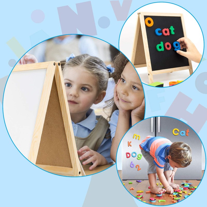 INNOCHEER Magnetic Letters and Numbers for Toddlers, Magnetic Board for