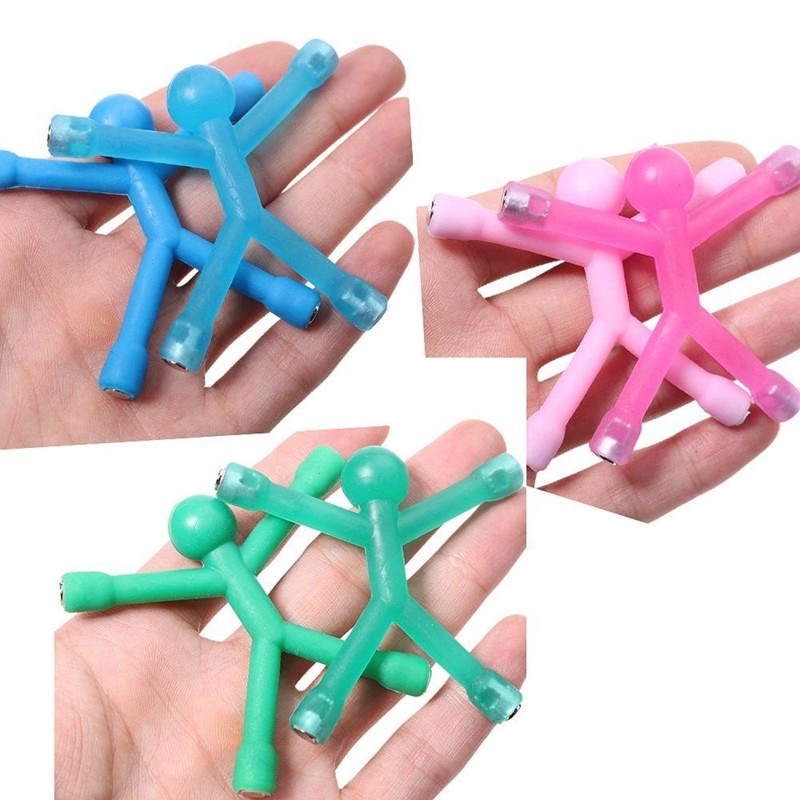 RRigo Mini Man Fridge Magnets, Cute Rubber Magnet Men's Fridge