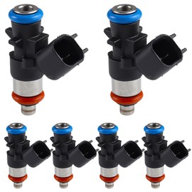 Fuel Injectors Set of 6 Compatible with Jeep Grand Cherokee 2018-2024, Wrangler 2018-2023, Ram 1500 2019-2020, Durango 2018-2024, Pacifica 2017-2024, 3.6L V6, 5281427AA