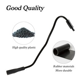 FUSCH - Manguera de ventilación del cárter para colector de admisión compatible con Jeep Wrangler TJ 4.0L 1997-2004, Jeep Grand Cherokee XJ 4.0L 1996-2001 Reemplazo#: 4854265 04854265