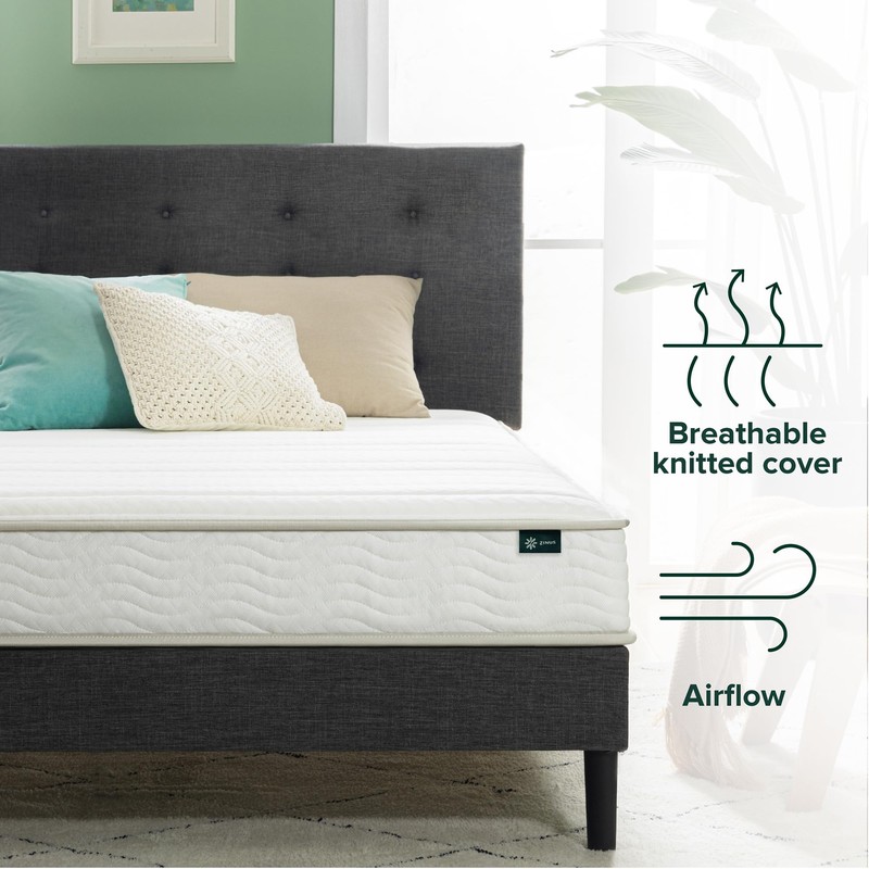 Zinus 6 Inch Foam and Spring Hybrid Mattress [New Version],